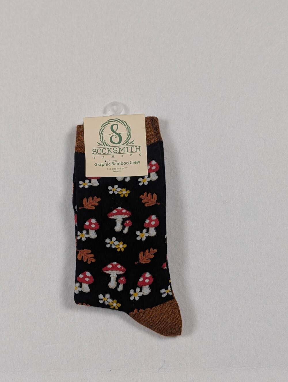 Socksmith Gems of the Forest Graphic Bamboo Crew Socks